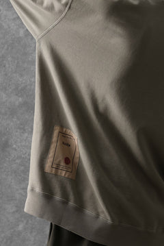画像をギャラリービューアに読み込む, Ten c COTTON JERSEY SWEAT SHIRT / GARMENT DYED (ASH GRAY)