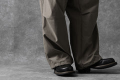 画像をギャラリービューアに読み込む, Ten c WIDE TROUSERS / GARMENT DYED (ASH GRAY)