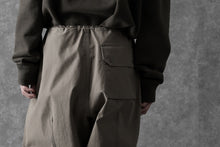 画像をギャラリービューアに読み込む, Ten c WIDE TROUSERS / GARMENT DYED (ASH GRAY)