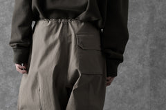 画像をギャラリービューアに読み込む, Ten c WIDE TROUSERS / GARMENT DYED (ASH GRAY)