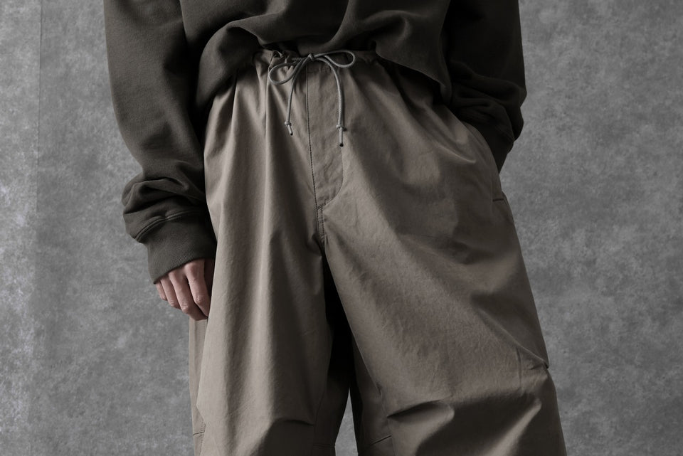 画像をギャラリービューアに読み込む, Ten c WIDE TROUSERS / GARMENT DYED (ASH GRAY)