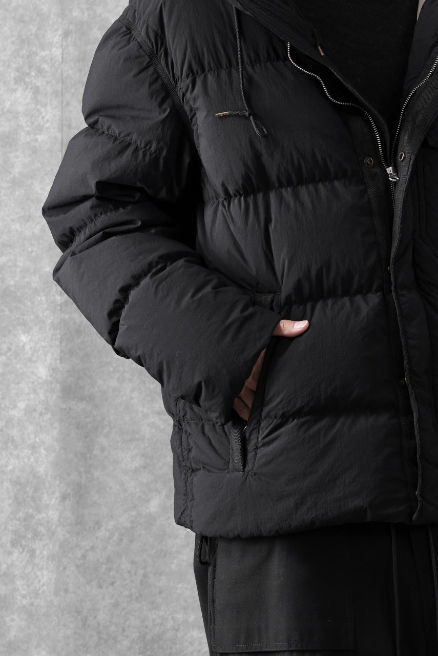 画像をギャラリービューアに読み込む, Ten c SURVIVAL DOWN JACKET / GARMENT DYED (BLACK)
