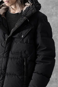 画像をギャラリービューアに読み込む, Ten c SURVIVAL DOWN JACKET / GARMENT DYED (BLACK)