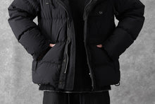 画像をギャラリービューアに読み込む, Ten c SURVIVAL DOWN JACKET / GARMENT DYED (BLACK)