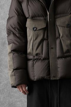 画像をギャラリービューアに読み込む, Ten c TEMPEST COMBO DOWN JACKET (DARK OLIVE)