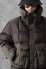 画像をギャラリービューアに読み込む, Ten c TEMPEST COMBO DOWN JACKET (DARK OLIVE)