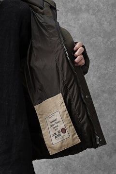 画像をギャラリービューアに読み込む, Ten c TEMPEST COMBO DOWN JACKET (DARK OLIVE)