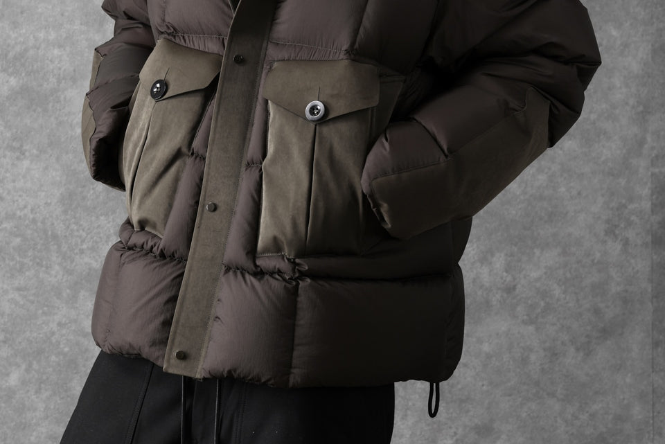 画像をギャラリービューアに読み込む, Ten c TEMPEST COMBO DOWN JACKET (DARK OLIVE)