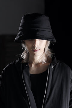 画像をギャラリービューアに読み込む, thom/krom BUCKET HAT / ELASTIC NYLON + WARM PADDED (BLACK)