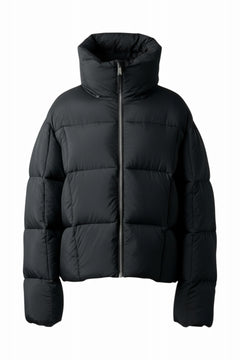 画像をギャラリービューアに読み込む, thom/krom BIG HOODIE OVERSIZED JACKET / WARM PUFFER (BLACK)