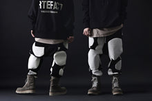 画像をギャラリービューアに読み込む, A.F ARTEFACT POLKA PATTERN SWEAT SAROUEL PANTS (BLACK)