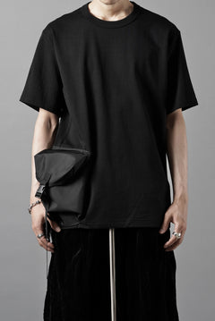 画像をギャラリービューアに読み込む, OBLADI POCKET BAG T-SHIRT (BLACK)