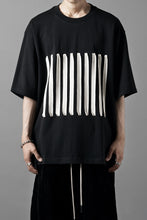 画像をギャラリービューアに読み込む, OBLADI BARCODE T SHIRT IN BLACK (BLACK)