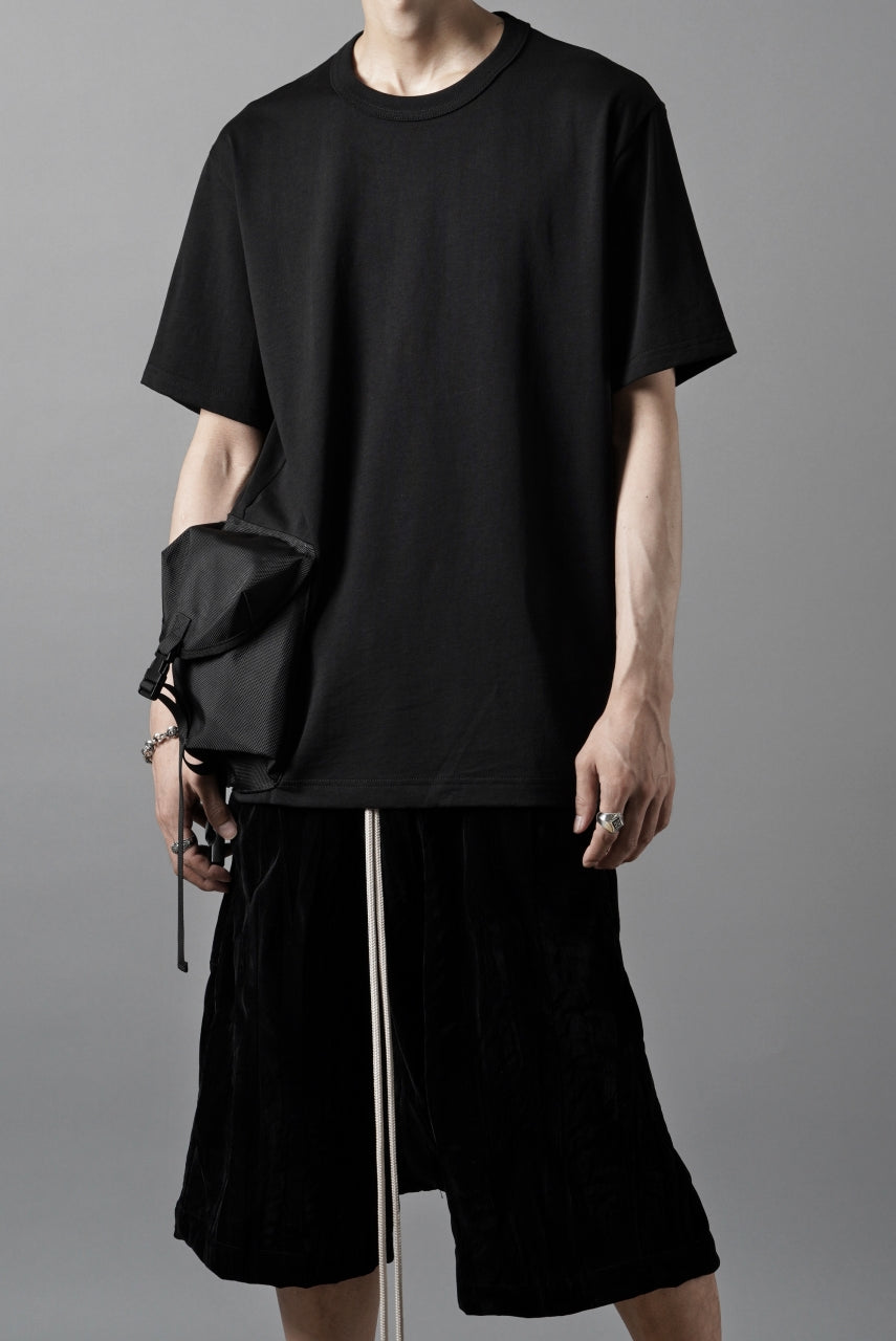 画像をギャラリービューアに読み込む, OBLADI POCKET BAG T-SHIRT (BLACK)