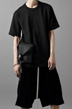 画像をギャラリービューアに読み込む, OBLADI POCKET BAG T-SHIRT (BLACK)