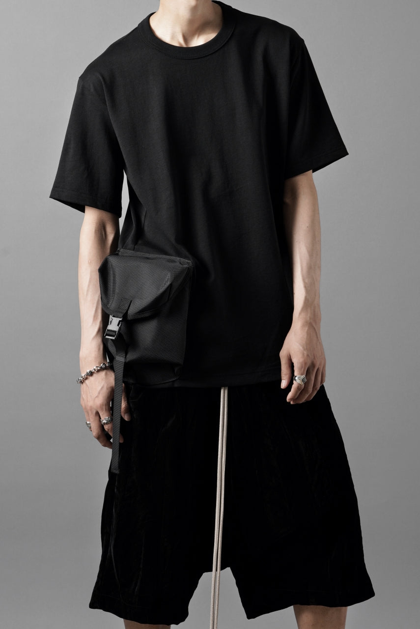 画像をギャラリービューアに読み込む, OBLADI POCKET BAG T-SHIRT (BLACK)