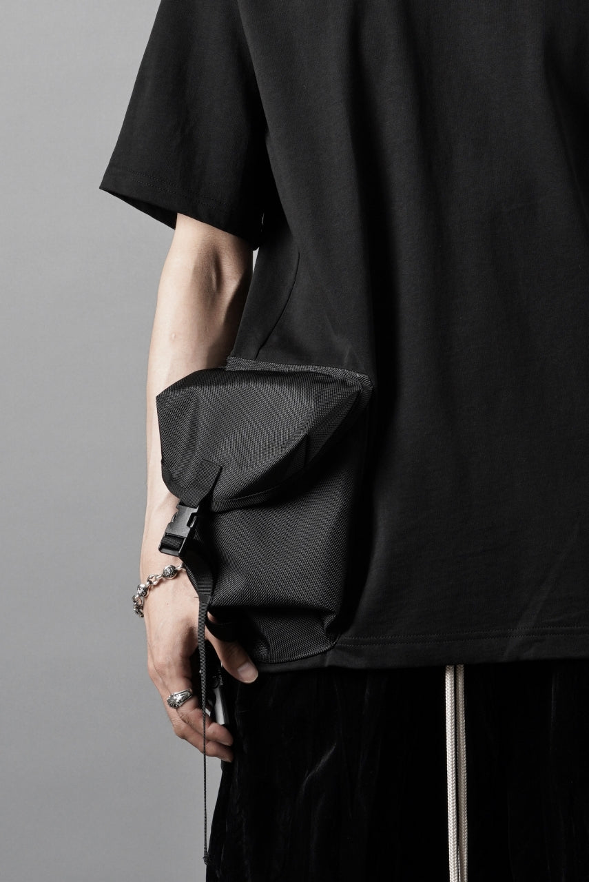画像をギャラリービューアに読み込む, OBLADI POCKET BAG T-SHIRT (BLACK)