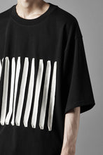 画像をギャラリービューアに読み込む, OBLADI BARCODE T SHIRT IN BLACK (BLACK)
