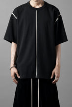 画像をギャラリービューアに読み込む, OBLADI REVERSIBLE SHORT SLEEVE T SHIRT (BLACK)