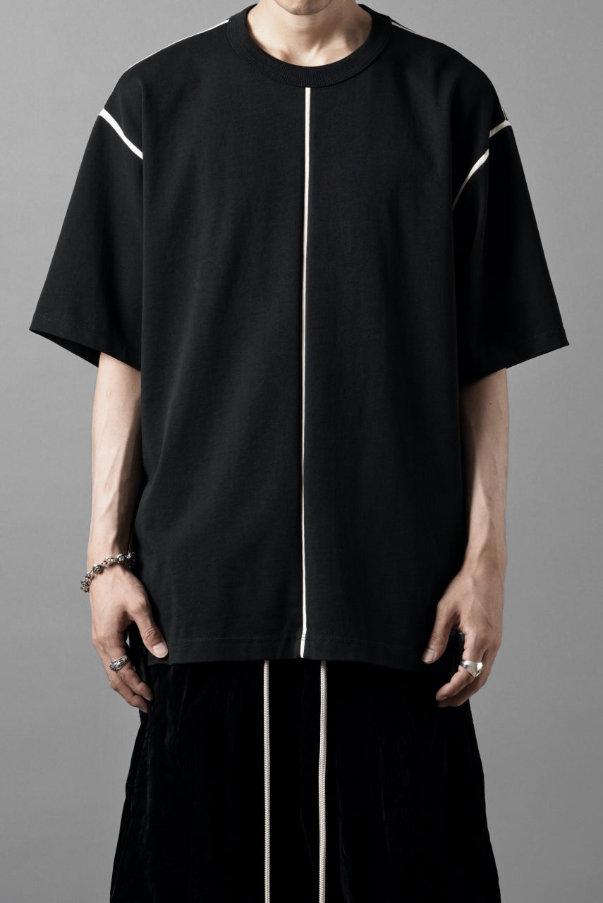 画像をギャラリービューアに読み込む, OBLADI REVERSIBLE SHORT SLEEVE T SHIRT (BLACK)