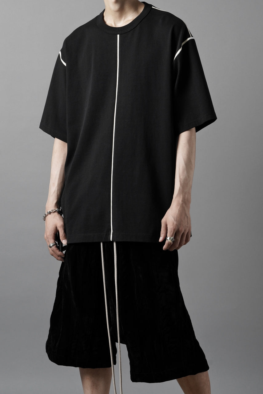 画像をギャラリービューアに読み込む, OBLADI REVERSIBLE SHORT SLEEVE T SHIRT (BLACK)