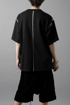 画像をギャラリービューアに読み込む, OBLADI REVERSIBLE SHORT SLEEVE T SHIRT (BLACK)