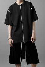 画像をギャラリービューアに読み込む, OBLADI REVERSIBLE SHORT SLEEVE T SHIRT (BLACK)