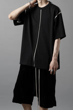 画像をギャラリービューアに読み込む, OBLADI REVERSIBLE SHORT SLEEVE T SHIRT (BLACK)