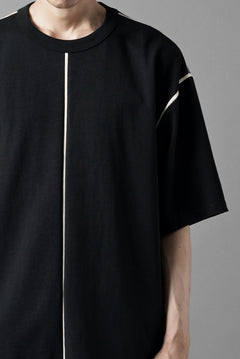 画像をギャラリービューアに読み込む, OBLADI REVERSIBLE SHORT SLEEVE T SHIRT (BLACK)