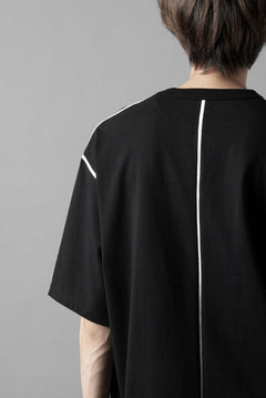 画像をギャラリービューアに読み込む, OBLADI REVERSIBLE SHORT SLEEVE T SHIRT (BLACK)