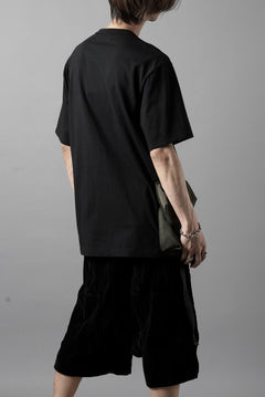 画像をギャラリービューアに読み込む, OBLADI POCKET BAG T-SHIRT- MOSS GREEN (BLACK)