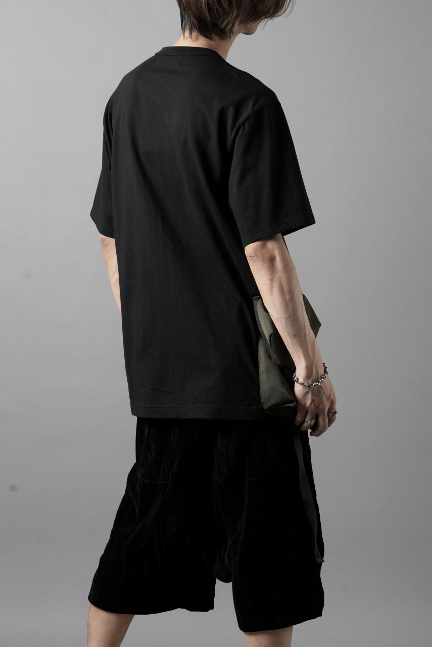 画像をギャラリービューアに読み込む, OBLADI POCKET BAG T-SHIRT- MOSS GREEN (BLACK)