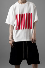 画像をギャラリービューアに読み込む, OBLADI BARCODE T SHIRT IN WHITE (WHITE)