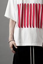 画像をギャラリービューアに読み込む, OBLADI BARCODE T SHIRT IN WHITE (WHITE)