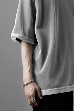 画像をギャラリービューアに読み込む, OBLADI TWO LAYER T SHIRT IN BLACK WITH WHITE MESH (BLACK)