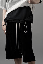 画像をギャラリービューアに読み込む, OBLADI TWO LAYER T SHIRT IN BLACK WITH WHITE MESH (BLACK)