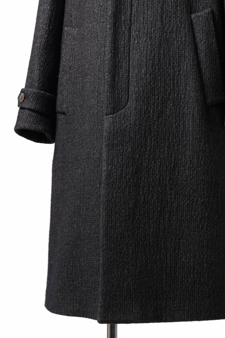 画像をギャラリービューアに読み込む, forme d'expression exclusive Everyone Coat (Black Pepper)