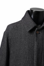 画像をギャラリービューアに読み込む, forme d'expression exclusive Everyone Coat (Black Pepper)