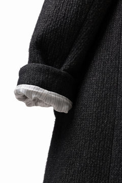 画像をギャラリービューアに読み込む, forme d'expression exclusive Everyone Coat (Black Pepper)