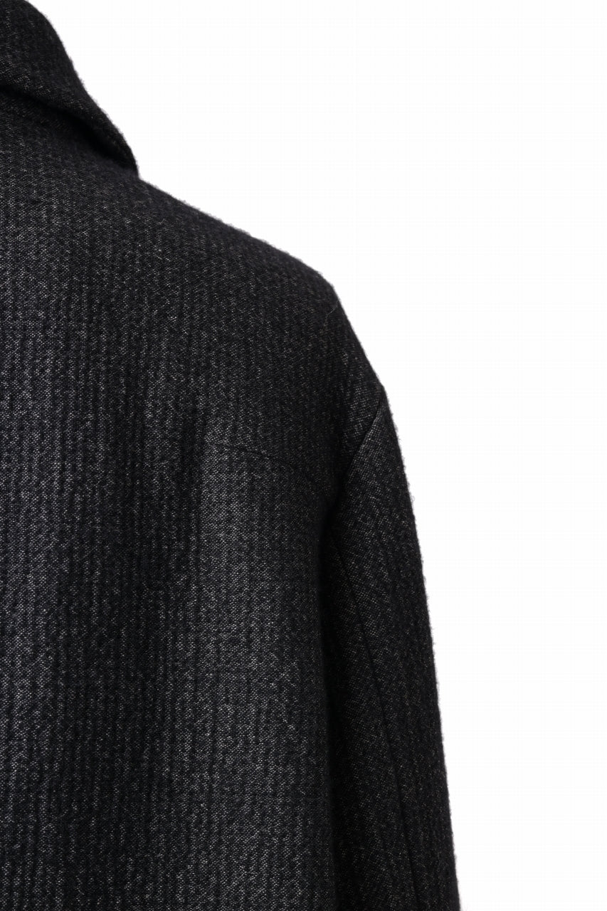 画像をギャラリービューアに読み込む, forme d'expression exclusive Everyone Coat (Black Pepper)
