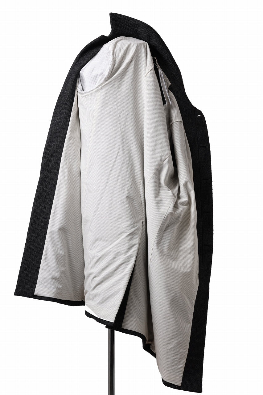 画像をギャラリービューアに読み込む, forme d'expression exclusive Everyone Coat (Black Pepper)