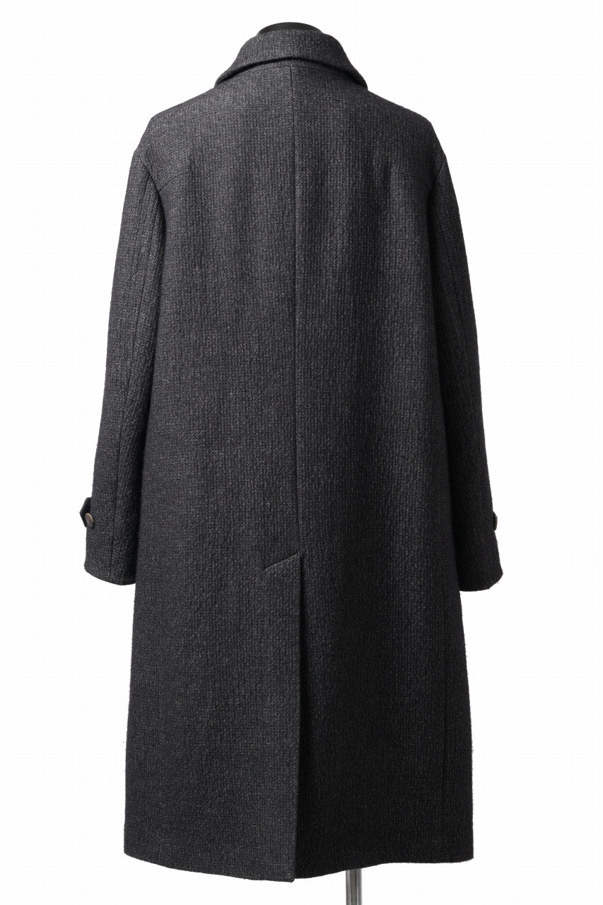 画像をギャラリービューアに読み込む, forme d'expression exclusive Everyone Coat (Black Pepper)