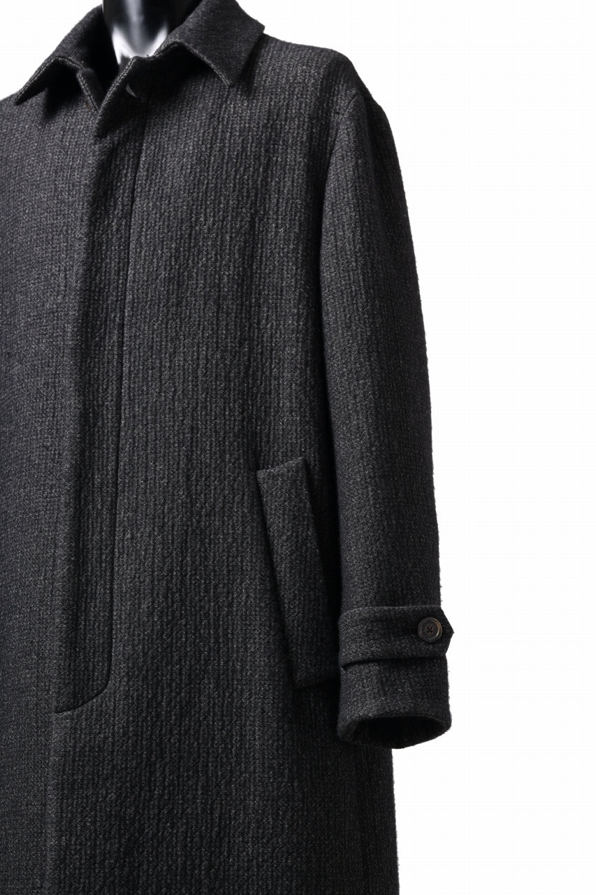 画像をギャラリービューアに読み込む, forme d'expression exclusive Everyone Coat (Black Pepper)
