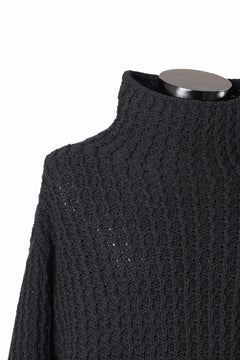 画像をギャラリービューアに読み込む, forme d'expression Chunky Ribbed Knit Sweater (Black)