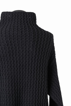 画像をギャラリービューアに読み込む, forme d'expression Chunky Ribbed Knit Sweater (Black)