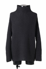 画像をギャラリービューアに読み込む, forme d'expression Chunky Ribbed Knit Sweater (Black)
