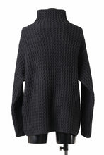 画像をギャラリービューアに読み込む, forme d'expression Chunky Ribbed Knit Sweater (Black)