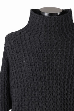 画像をギャラリービューアに読み込む, forme d'expression Chunky Ribbed Knit Sweater (Black)