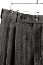 画像をギャラリービューアに読み込む, forme d'expression 2Tucked Baggy Pants (Grey)