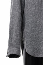 画像をギャラリービューアに読み込む, forme d'expression Delave Outer Shirt (Smoke)